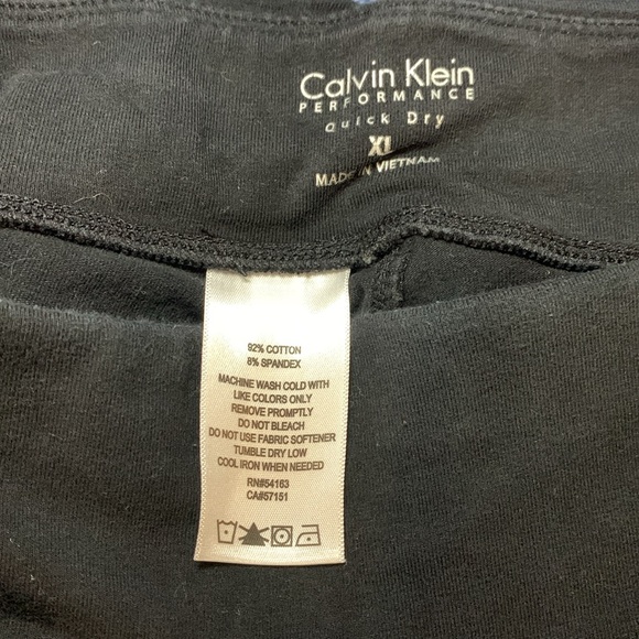Calvin Klein Quick Dry Performance Athletic Leggings - Picture 6 of 8